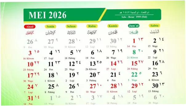 Liburan Mei 2026: Tanggal Merah, Cuti, dan Perayaan