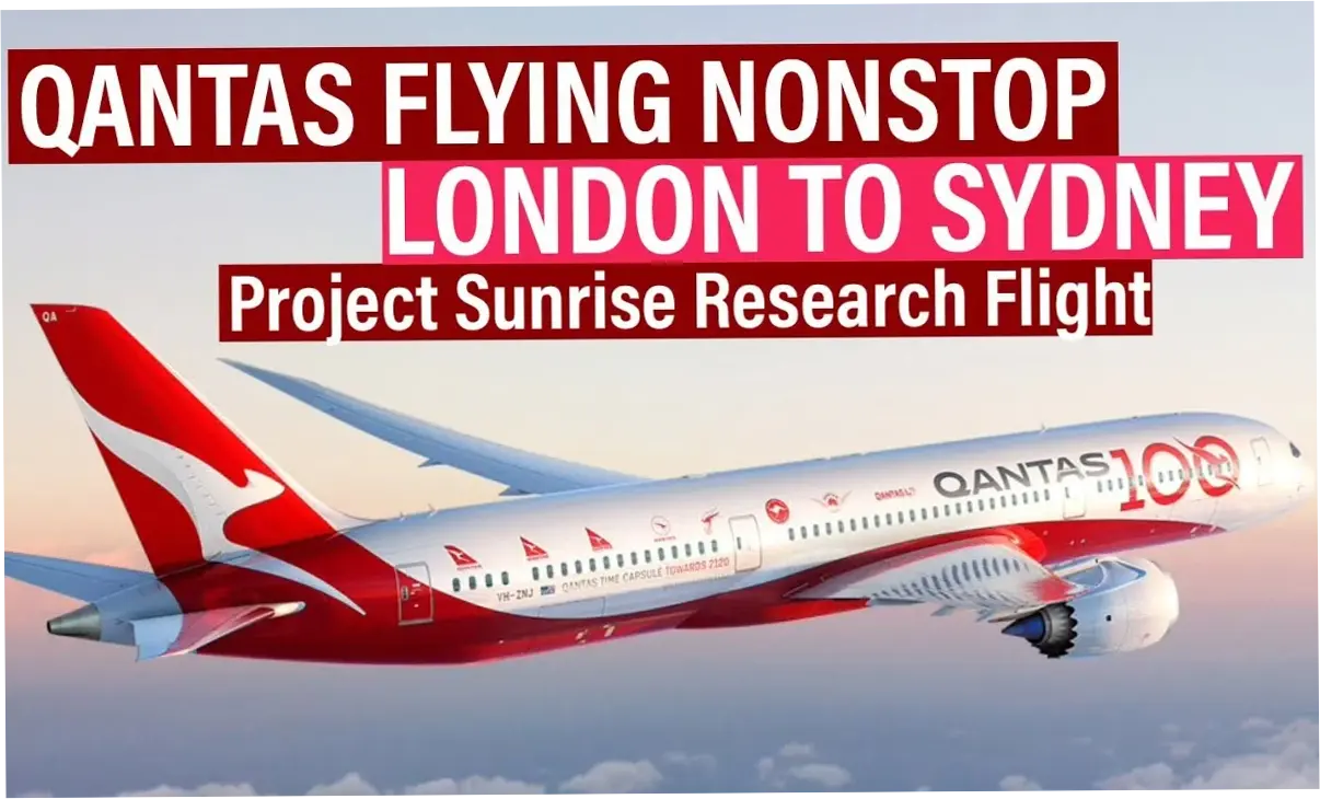 Penerbangan Terpanjang Dunia: Qantas Siapkan Rute Sydney-London Non-Stop