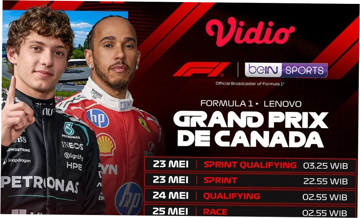Jadwal F1 GP Kanada 2026: Sprint Race Perdana di Montreal dan Hasil Balapan