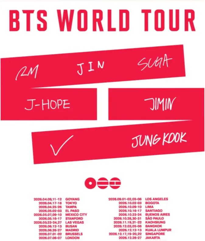 Konser BTS 2026 di Jakarta: Harga Tiket, Jadwal, dan Informasi Lainnya