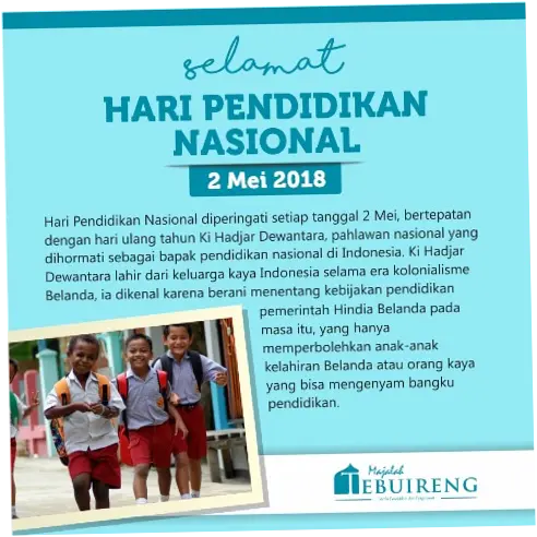 Mengenal Hari Pendidikan Nasional: Sejarah, Makna, dan Peringatannya