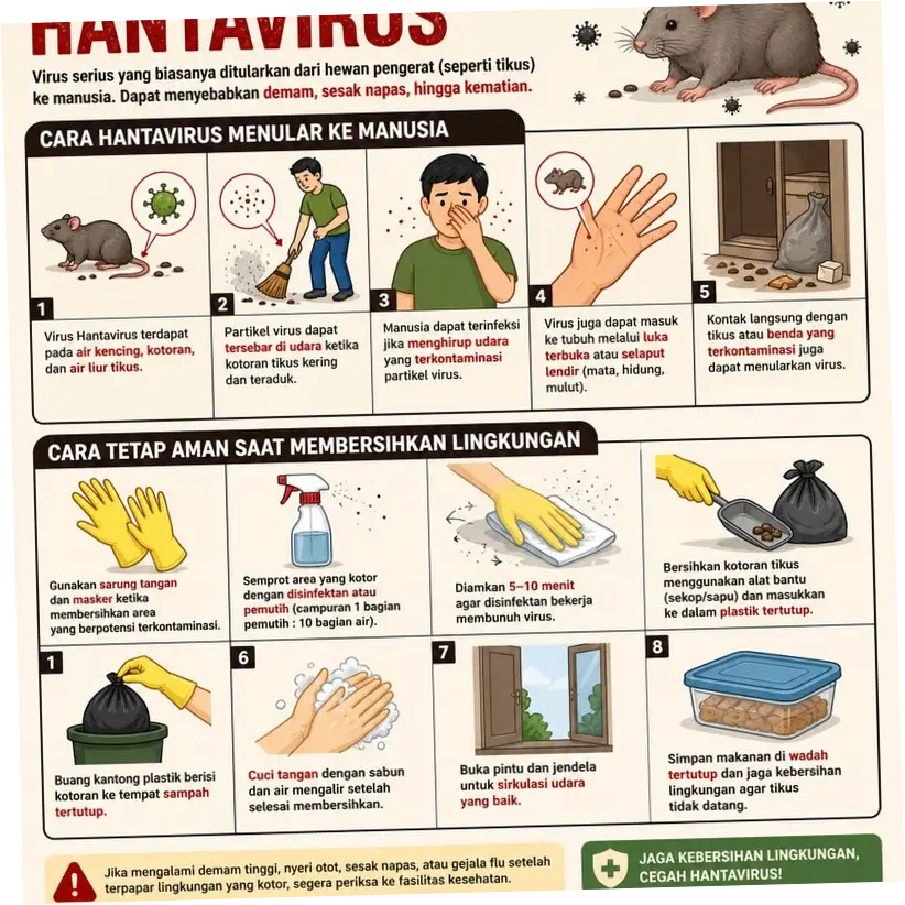 Misteri Wabah Hantavirus di Kapal Pesiar: Dari Hutan ke Seluruh Dunia