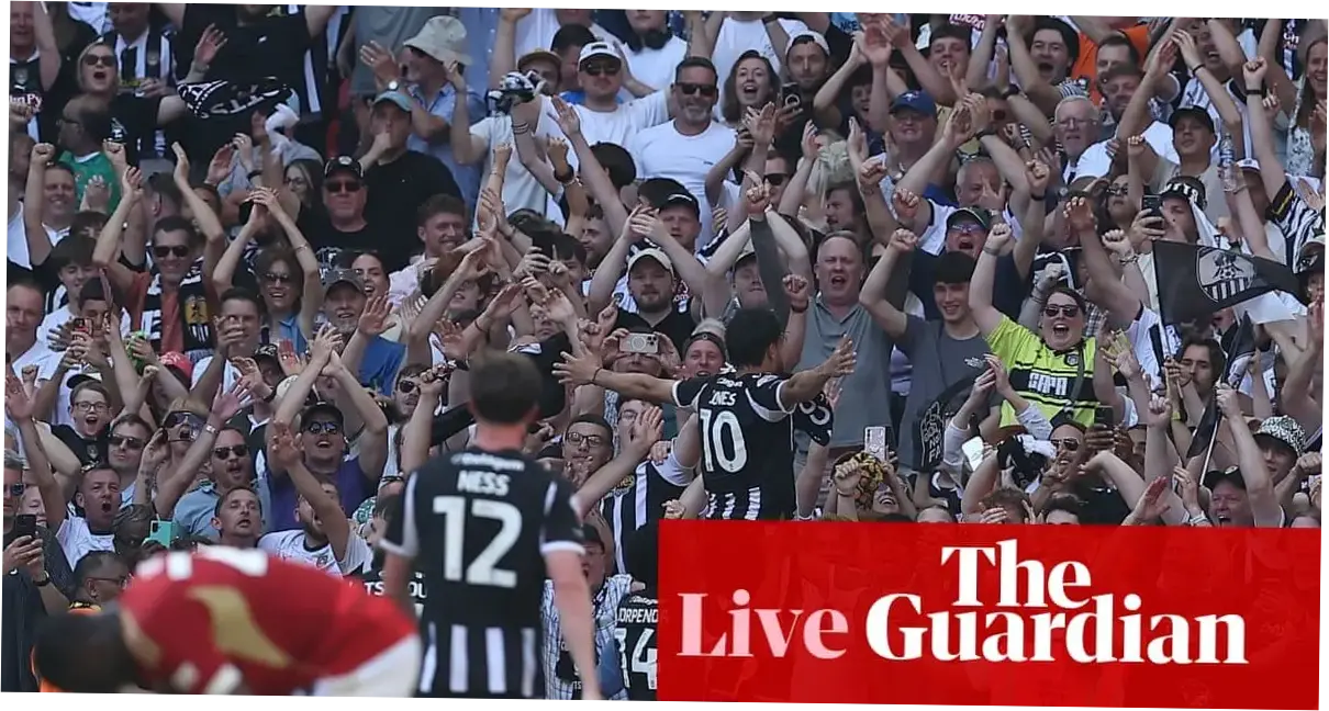Notts County Menangi Final Playoff League Two, Salford City Kehilangan Kesempatan Promosi
