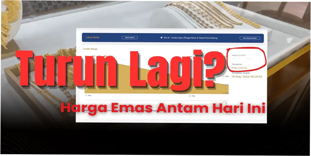 Rupiah Melemah, Harga Emas Antam Turun, dan Penipuan Cinta Online: Berita Ekonomi Terbaru
