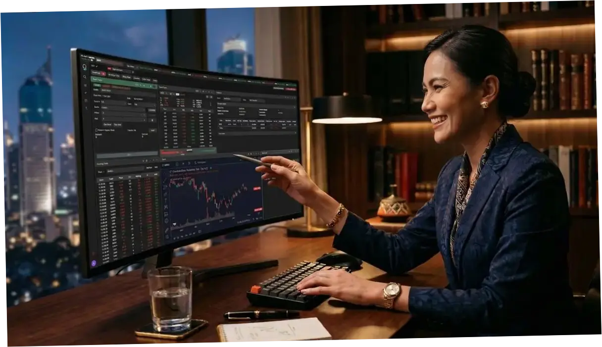 Saham ADRO Melonjak, Investor Asing Borong Saham di Tengah Melemahnya IHSG