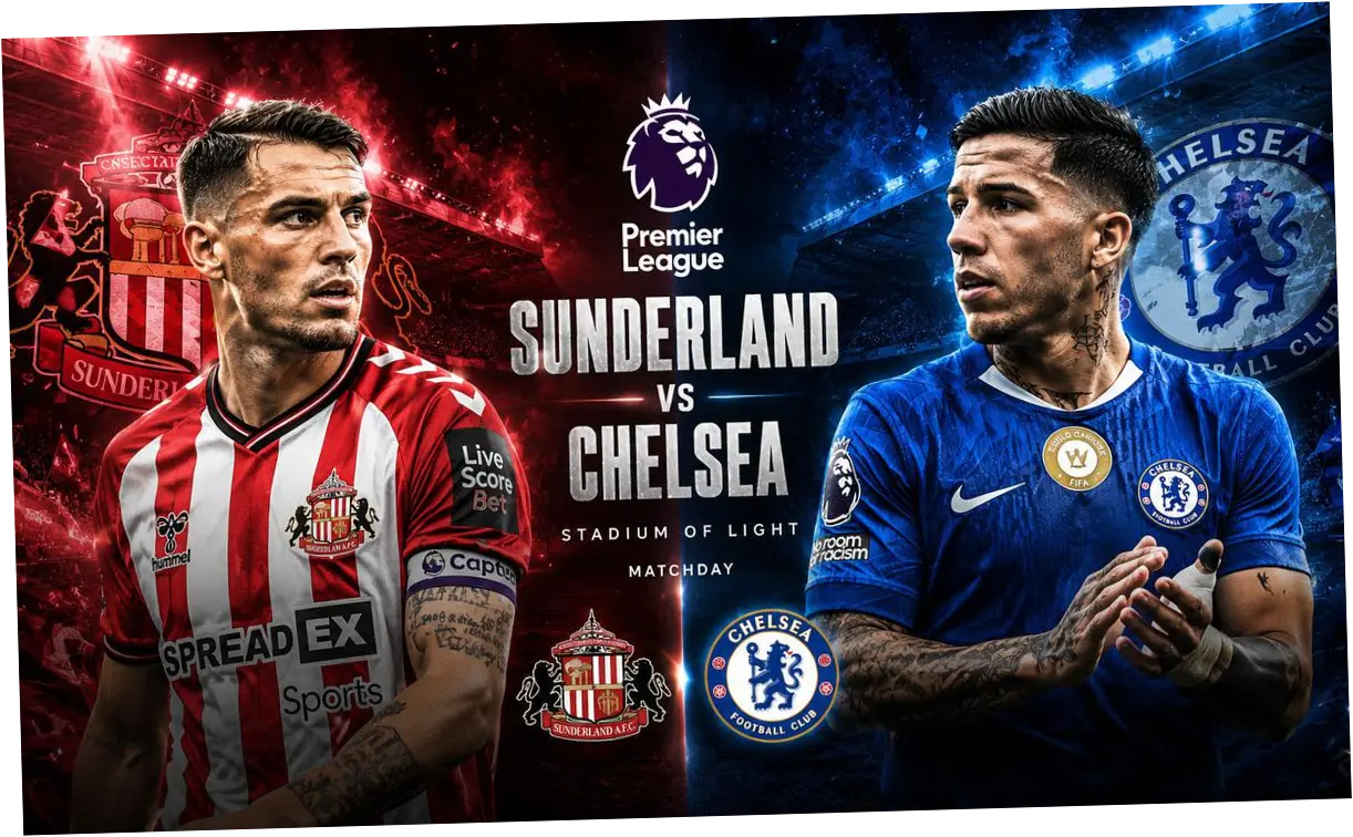 Sunderland Vs Chelsea: Pertarungan Sengit di Stadium of Light